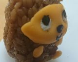 森の小人モンチッチのキャラ弁作り方4写真