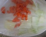 簡単！海苔の佃煮で♪バター肉野菜炒め♡作り方2写真