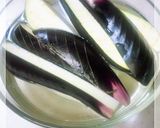 ナスの揚げ浸し そうめん添え作り方2写真
