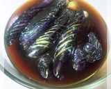 ナスの揚げ浸し そうめん添え作り方5写真