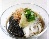 ナスの揚げ浸し そうめん添え作り方6写真