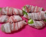 お弁当にも!万願寺唐辛子の豚バラ巻き作り方2写真