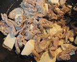 ゴーヤと豚コマ肉のにんにく風味味噌炒め♪作り方3写真