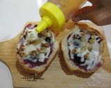 ２種のチーズで夏のトロピカルトースト作り方6写真