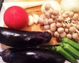 夏野菜たっぷり！絶品本格カレー♡作り方1写真