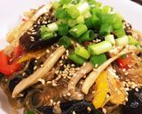 ヘルシーきのこ野菜たっぷり春雨サラダ♡作り方10写真