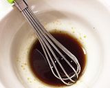 納豆と茗荷のオリーブオイル和え作り方2写真
