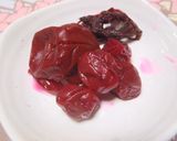 古梅干しを…「甘梅干し」に再生しました。作り方7写真
