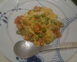 枝豆と卵とトマトの炒め作り方9写真