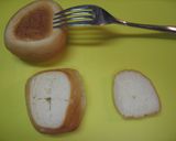 ディナーロールで♡チョコフレンチトースト作り方1写真