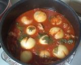 玉ねぎと鶏肉のトマト煮作り方5写真