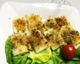 エリンギとミニトマトの香草パン粉焼き作り方4写真