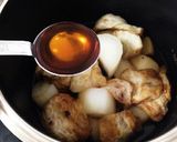 圧力鍋で速攻簡単！大根とさつま揚げの煮物作り方8写真