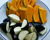素揚げやさいの煮浸し風作り方1写真