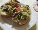 さばトマトパン粉焼き☆トースターで簡単♪作り方6写真