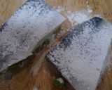 ノルウェー塩サバＤＥ大葉チーズ焼き作り方5写真