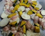 鶏肉と野菜のの塩レモングリル作り方2写真