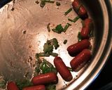 ウィンナーとトマトの卵炒め作り方2写真