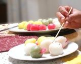 親子で作るお化け団子作り方5写真