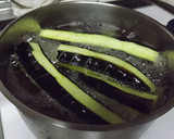 柔らか長茄子の煮浸しおろし和え作り方8写真