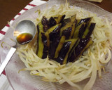 柔らか長茄子の煮浸しおろし和え作り方13写真