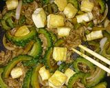 冷凍豆腐♬ゴーヤチャンプル♡作り方10写真