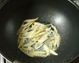 ごぼうとじゃこのバター炒飯作り方2写真