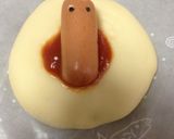 もしかしてニョロニョロ！なウインナーパン作り方2写真