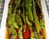 簡単！万願寺唐辛子の焼きびたし作り方3写真