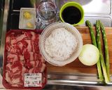 牛薄切り肉のスタミナ炒め煮♪野菜と共に♪作り方1写真