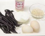 いんげんとキヌアのタルタル和え作り方1写真