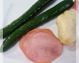 新生姜ときゅうりのサラダ作り方1写真