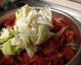 季節の野菜とトマトのとろける酒粕スープ作り方8写真