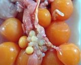 とり玉にんじんご飯♪作り方1写真