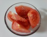 *＊トマトの中華サラダ＊*ごまポン酢作り方2写真