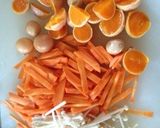 とり玉にんじんご飯♪作り方3写真