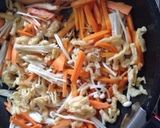 とり玉にんじんご飯♪作り方4写真