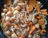 とり玉にんじんご飯♪作り方5写真