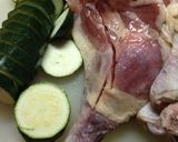 梨とキムチ入り♪柔らかチキン煮☆作り方1写真