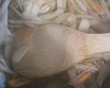 お鍋一つ簡単♡豚肉とゴマのきんぴらごぼう作り方3写真