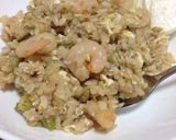 エビとレタスの炒飯作り方4写真