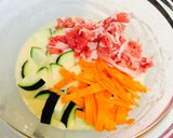 夏にぴったり♪コロ②ズッキーニのチヂミ♡作り方1写真