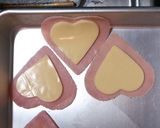 お弁当にもOK★ハートのチーズハムカツ作り方2写真