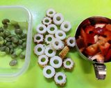 夏休み！玉葱が隠し味パプリカ枝豆たこ焼き作り方2写真