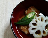 料亭の味再現♡れんこん餅の揚げだし作り方13写真