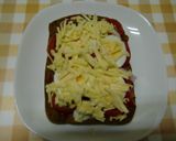 ★糖質制限でも美味しく＊ピザトースト＊♪作り方4写真