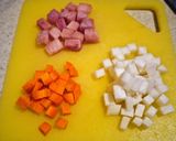 愛犬のためのまぐろと野菜の餡かけ丼作り方1写真