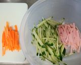 簡単もやしサラダ作り方1写真