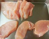 卵使いませんえん♪鶏胸肉の梅しそフライ作り方4写真