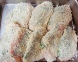 卵使いませんえん♪鶏胸肉の梅しそフライ作り方7写真